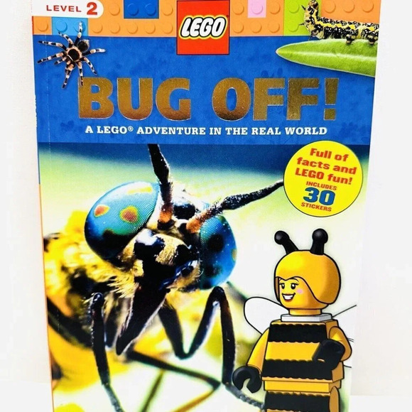LEGO BUG OFF! Paperback Book Level 2 by Penelope Arlon Brand New - Picture 1 of 2